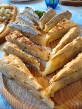 Platos del Restaurante de Finca La Parchite en Ronda