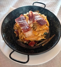 Platos del Restaurante de Finca La Parchite en Ronda